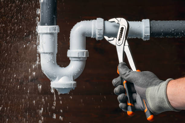 Professional Sewer Line Repair technician working in Albion, RI